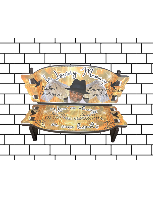 Custom Memorial Bench